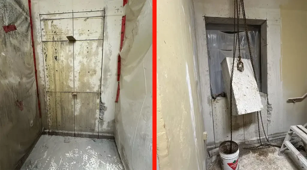 قص وتخريم الخرسانة